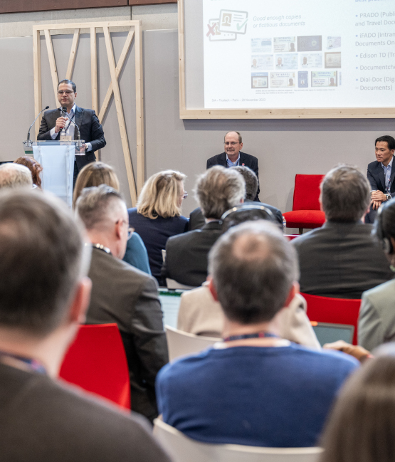 Conference about Identification during TRUSTECH 2023