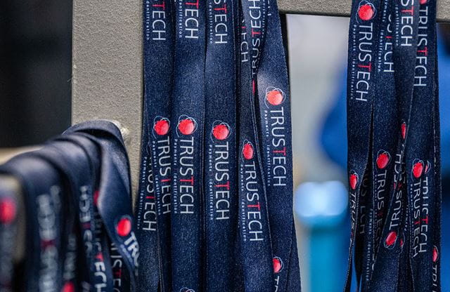 Lanyards with TRUSCTECH logo