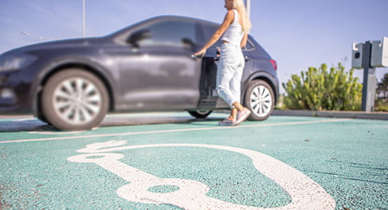 voiture sur parking