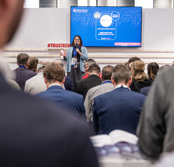 Speaker on the TRUSTECH Innovation Stage